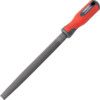 250mm (10") Half Round Smooth Engineers File With Handle thumbnail-0