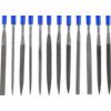 160mm (6.1/2") 12 Piece Second Cut Assorted Needle File Set thumbnail-1