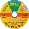 Cutting Disc, 60-Fine, 100 x 1 x 16 mm, Type 41, Aluminium Oxide thumbnail-0