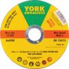 Cutting Disc, 60-Fine, 125 x 1 x 22.23 mm, Type 41, Aluminium Oxide thumbnail-0