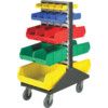 Mobile Trolley Kit C/W 4x5" Castors, Brown/Light Grey/Blue/Green/Red/Yellow, 457x90x1080mm, 29 Pack thumbnail-0