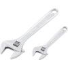 Adjustable Spanner Set, Drop Forged Chrome Vanadium Steel, Set Of 2 thumbnail-0