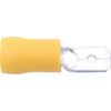 6.30mm MALE TAB YELLOW (PK-100) thumbnail-0