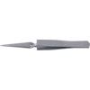 115mm, Sharp Nose Cross Pattern Tweezers, Stainless Steel thumbnail-0