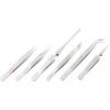 115mm, Precision Tweezers, Stainless Steel, Set of 6 thumbnail-0