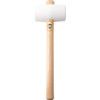 24oz Rubber Mallet, Wood Shaft thumbnail-1