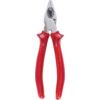 COMBINATION PLIERS COMFORT GRIP INSULATED RED TRANSPARENT 205mm thumbnail-1