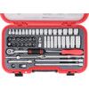 3/8in. Socket Set, Metric, Set of 50 thumbnail-1