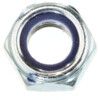 M16 Steel Lock Nut, Nylon Insert, Bright Zinc Plated, Material Grade 8 thumbnail-2