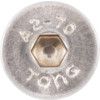 M8 Hex Socket Countersunk Screw, A2 Stainless, Material Grade 70, 25mm, DIN 7991 thumbnail-1