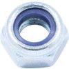 M6 Steel Lock Nut, Nylon Insert, Bright Zinc Plated, Material Grade 8 thumbnail-0