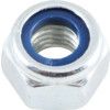 M10 Steel Lock Nut, Nyloc, Bright Zinc Plated, Material Grade 8 thumbnail-0