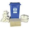 Oil Spill Kit, 240L Absorbent Capacity Per Kit, 106 x 60 x 74cm, Wheeled Bin thumbnail-0