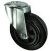 Castor, Medium Duty, Unbraked, Swivel, 125mm, 100kg Load Capacity thumbnail-0