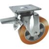 Castor, Heavy Duty, Braked, Swivel, 125mm, 250kg Load Capacity thumbnail-0