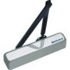 OVERHEAD DOOR CLOSER C/W BACK CHECK & DELAY SILVER  thumbnail-0