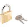 Keyed Padlock, Keyed Different, Brass, Bronze, 40mm Width, Weatherproof thumbnail-1