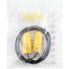 Corded PU Earplugs, Yellow, 34db, Box of 200 Pairs, EN 352-2 thumbnail-1