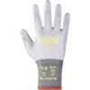 Cut Resistant Gloves, 18 Gauge Cut F, Size 11, Grey, Polyurethane Palm, EN388: 2016 thumbnail-1