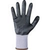 Mechanical Hazard Gloves, Black/Grey, Nylon/Spandex Liner, Nitrile Foam Coating, EN388: 2016, 4, 1, 2, 1, X, Size 10 thumbnail-2