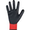 Mechanical Hazard Gloves, Black/Red, Nylon Liner, Nitrile Foam Coating, EN388: 2016, 4, 1, 2, 1, A, Size 11 thumbnail-2