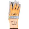 Cut Resistant Gloves, 13 Gauge Cut B, Size 9, Grey & Orange, Nylon-PU Palm, EN388: 2016 thumbnail-3