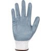 Mechanical Hazard Gloves, Grey/White, Nylon Liner, Nitrile Coating, EN388: 2016, 3, 1, 2, 1, X, Size 11 thumbnail-2