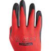 Mechanical Hazard Gloves, Black/Red, Nylon Liner, Nitrile Coating, EN388: 2003, 4, 1, 2, 1, Size 8 thumbnail-4