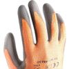 Cut Resistant Gloves, Grey/Orange, PU Palm, HPPE Liner, EN388: 2003, 4, 3, 4, 3, Size 9 thumbnail-4