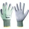 Cut Resistant Gloves, Green/Grey, EN388: 2003, 4, 5, 4, 3, PU Palm, HPPE Liner, Size 10 thumbnail-0