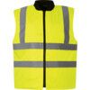 Hi-Vis Reversible Body Warmer, EN20471, Yellow, Medium thumbnail-0