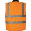 Hi-Vis Reversible Body Warmer, EN20471, Orange, Medium thumbnail-1