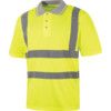 Hi-Vis Polo Shirt, Yellow, 2XL, Short Sleeve, EN20471 thumbnail-0