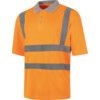 Hi-Vis Polo Shirt, Orange, 4XL, Short Sleeve, EN20471 thumbnail-0