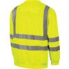 Hi-Vis Sweatshirt, EN20471 Yellow, Small thumbnail-1