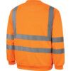 Hi-Vis Sweatshirt, EN20471 Orange, 4XL thumbnail-1