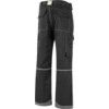 Mens Work Trousers, Black, 42" Waist, Long Fit, 33" Leg thumbnail-1