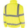 Hi-Vis Bomber Jacket, Large, Yellow, Polyester, EN20471 thumbnail-1