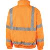 Hi-Vis Bomber Jacket, 4XL, Orange, Polyester, EN20471 thumbnail-1