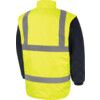 Hi-Vis Reversible Coat, 5-in-1, Waterproof, Small, Yellow, Polyester, EN20471 thumbnail-4