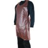 Disposable Apron, Red, Polythene, One Size thumbnail-1