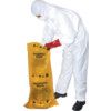 Guard Master +, Chemical Protective Coveralls, Disposable, White, Laminates, Zipper Closure, Chest 48-50", XL thumbnail-1