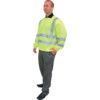 Hi-Vis Sweatshirt, Men, Yellow, L thumbnail-0