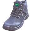 Mens Safety Boots Size 12, Black, Leather, Water Resistant, Steel Toe Cap thumbnail-0