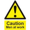 Men at Work Rigid PVC Caution Sign 297 x 420mm thumbnail-0