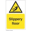 Slippery Floor Rigid PVC Z-Barrier  Warning Sign 200mm x 300mm thumbnail-0