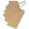 Strung Tags Size 4 - 108x54 mm - Buff - (Box of 1000) thumbnail-0