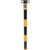 Chain Barrier Post, Polyethylene, Black/Yellow thumbnail-3