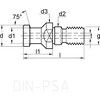 DN50-CH-PSA DIN 698 72 PULL STUD thumbnail-1