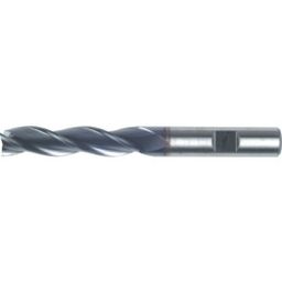 Series 07 HSS-Co 8% 3 Flute Weldon Shank Long Series Slot Drills - TiCN Coated - Metric thumbnail-0